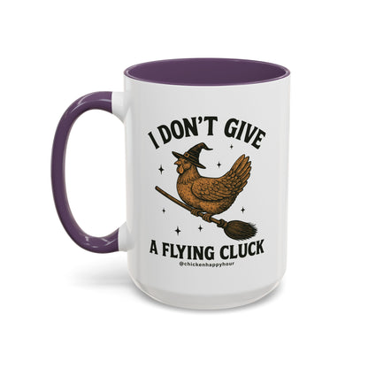I Don’t Give a Flying Cluck V-Neck Tee Coffee Mug