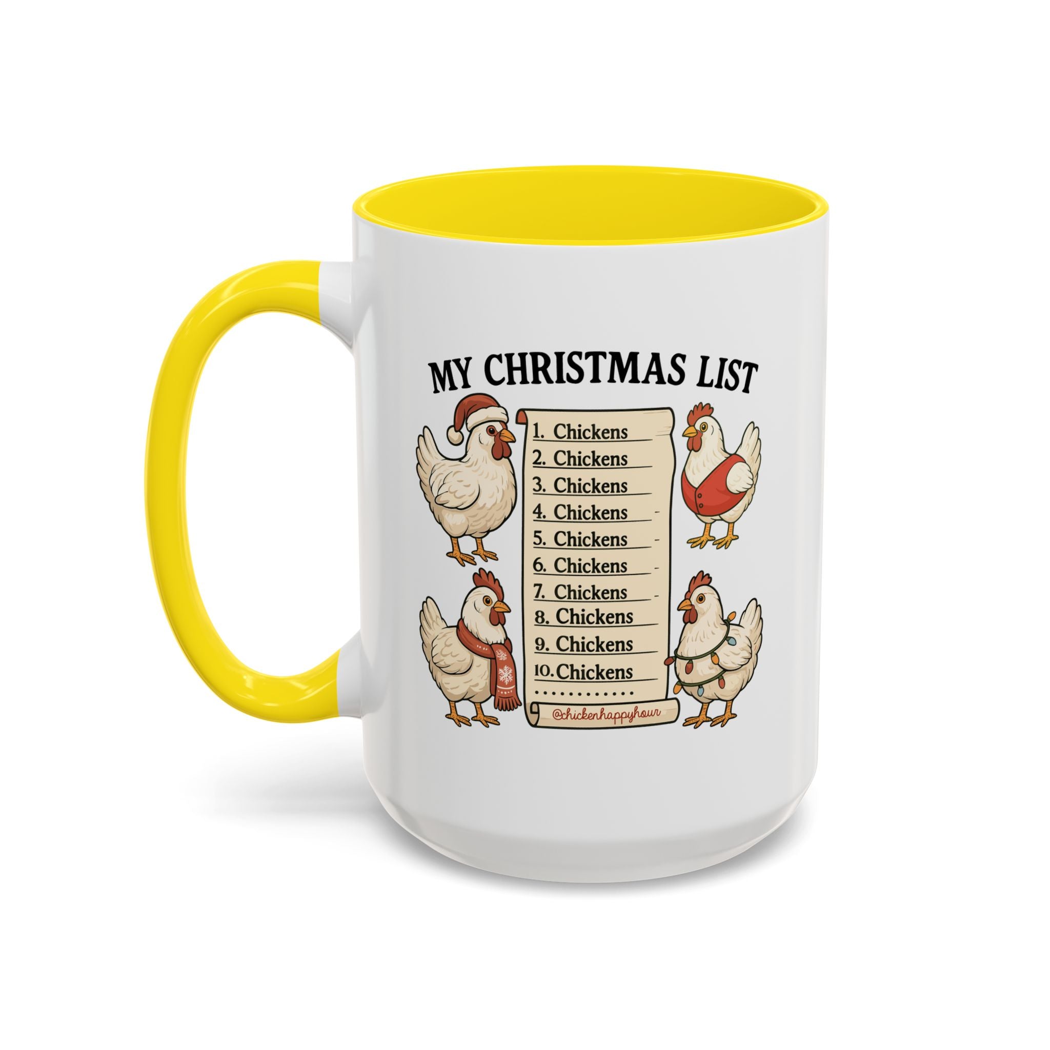 Christmas List Coffee Mug
