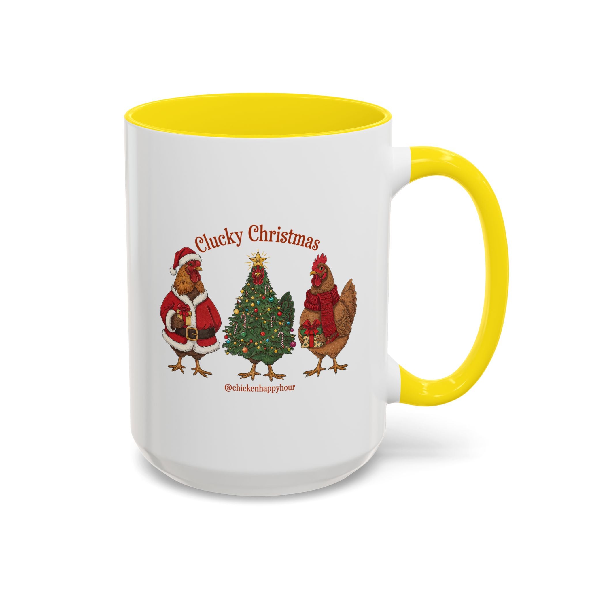 Clucky Christmas Coffee Mug