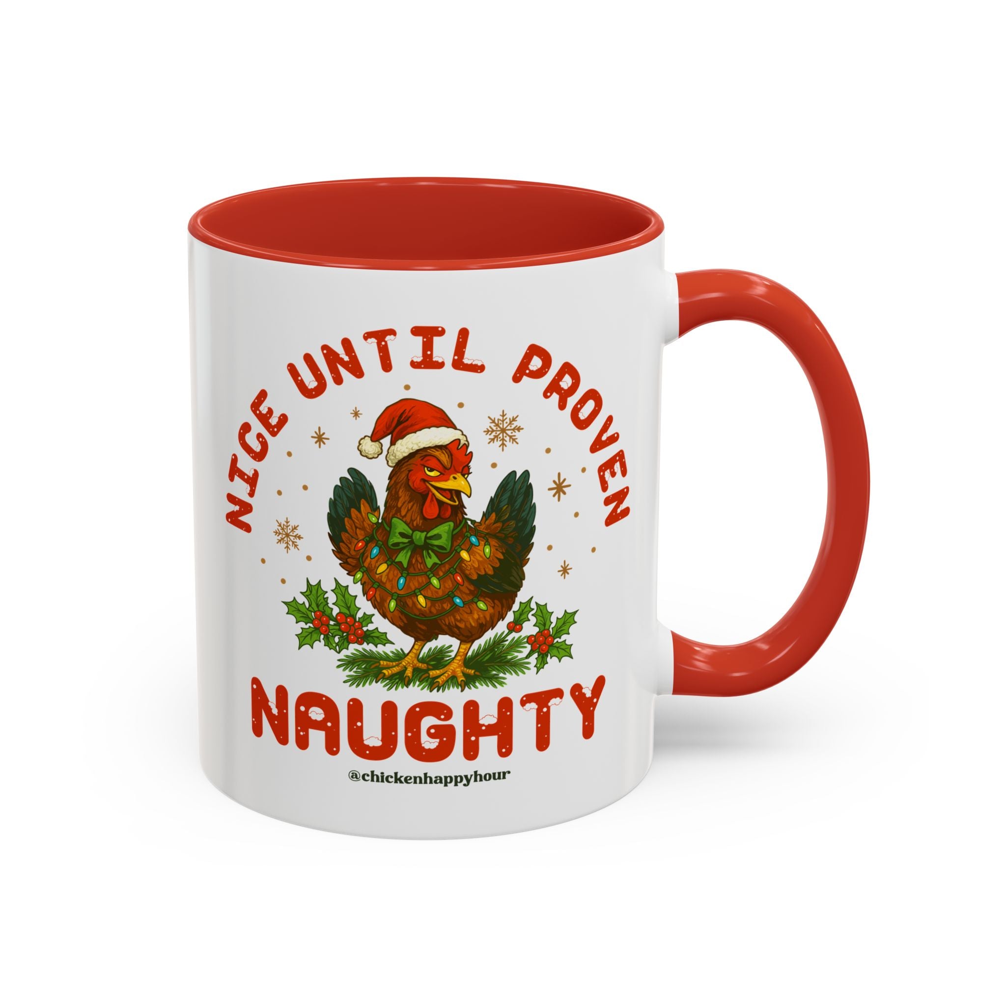 Nice Until Proven Naughty Coffee Mug