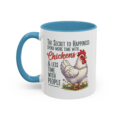 The Secret to Happiness Coffee Mug
