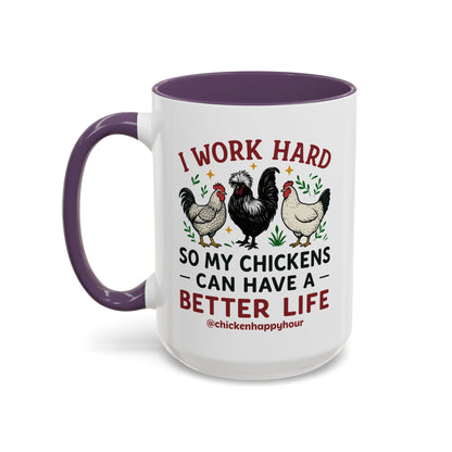 I Work Hard Coffee Mug