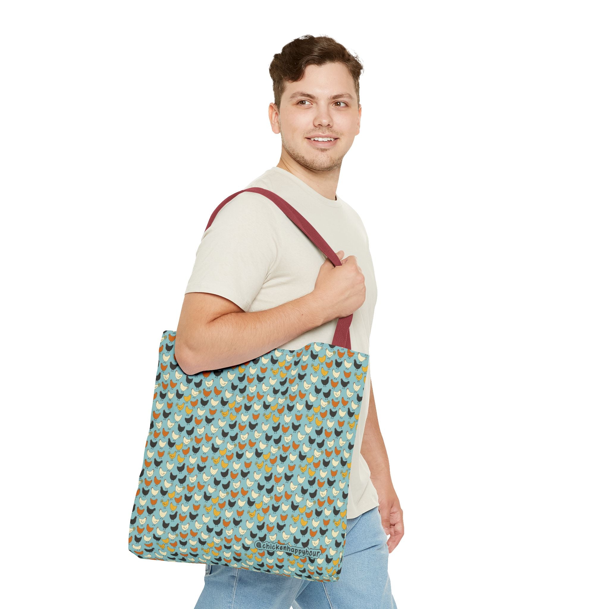 Chickens Pattern 2 Tote Bag