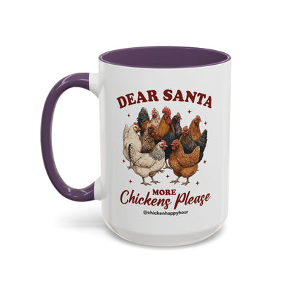 Dear Santa More Chickens Please Coffee Mug