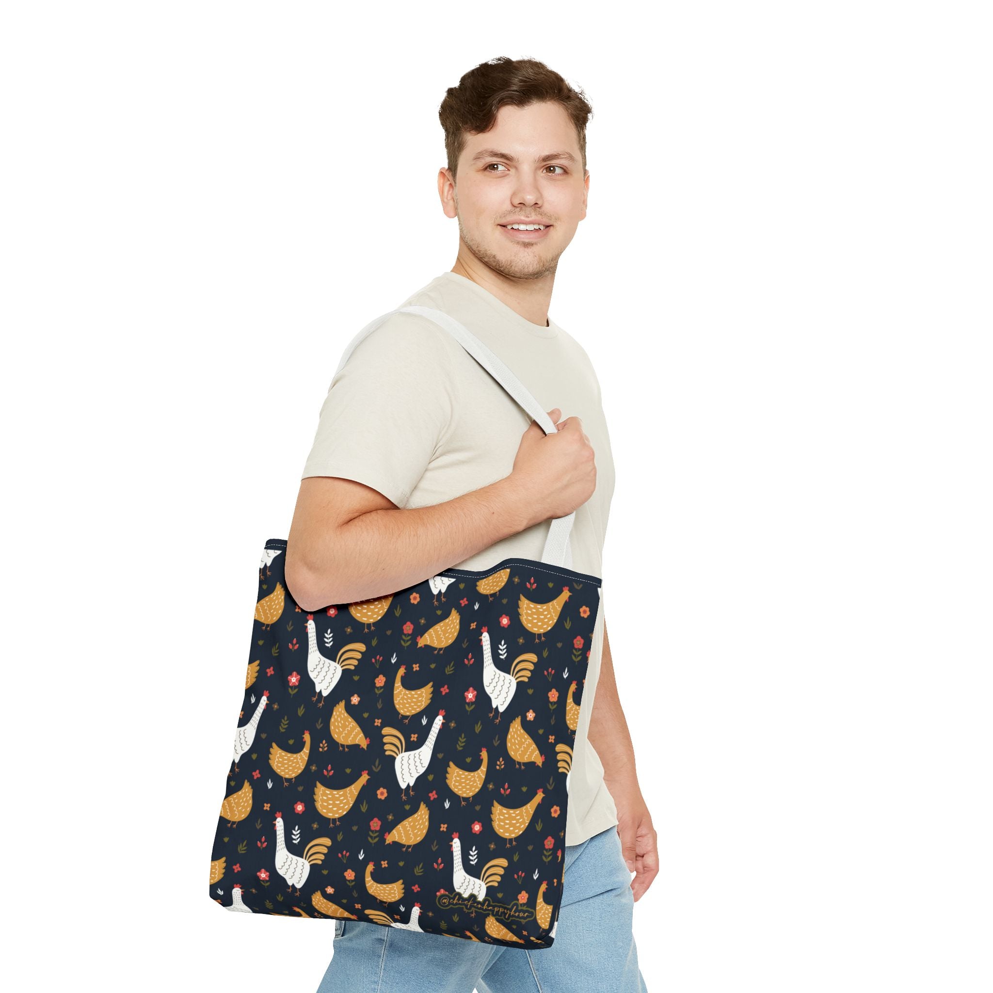 Chicken Seamless Tote Bag