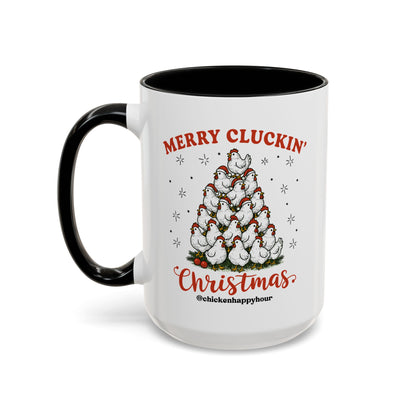 Merry Cluckin' Coffee Mug