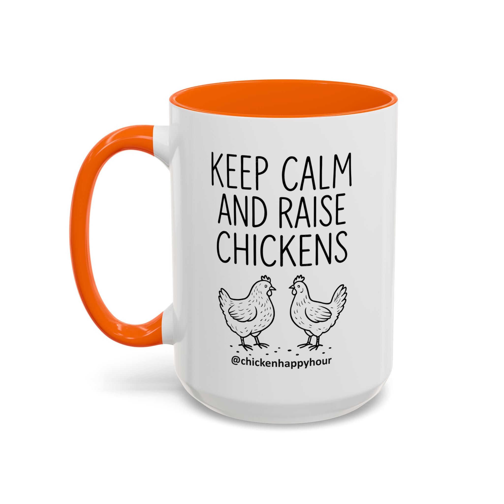 Keep Calm and Raise Chickens Coffee Mug