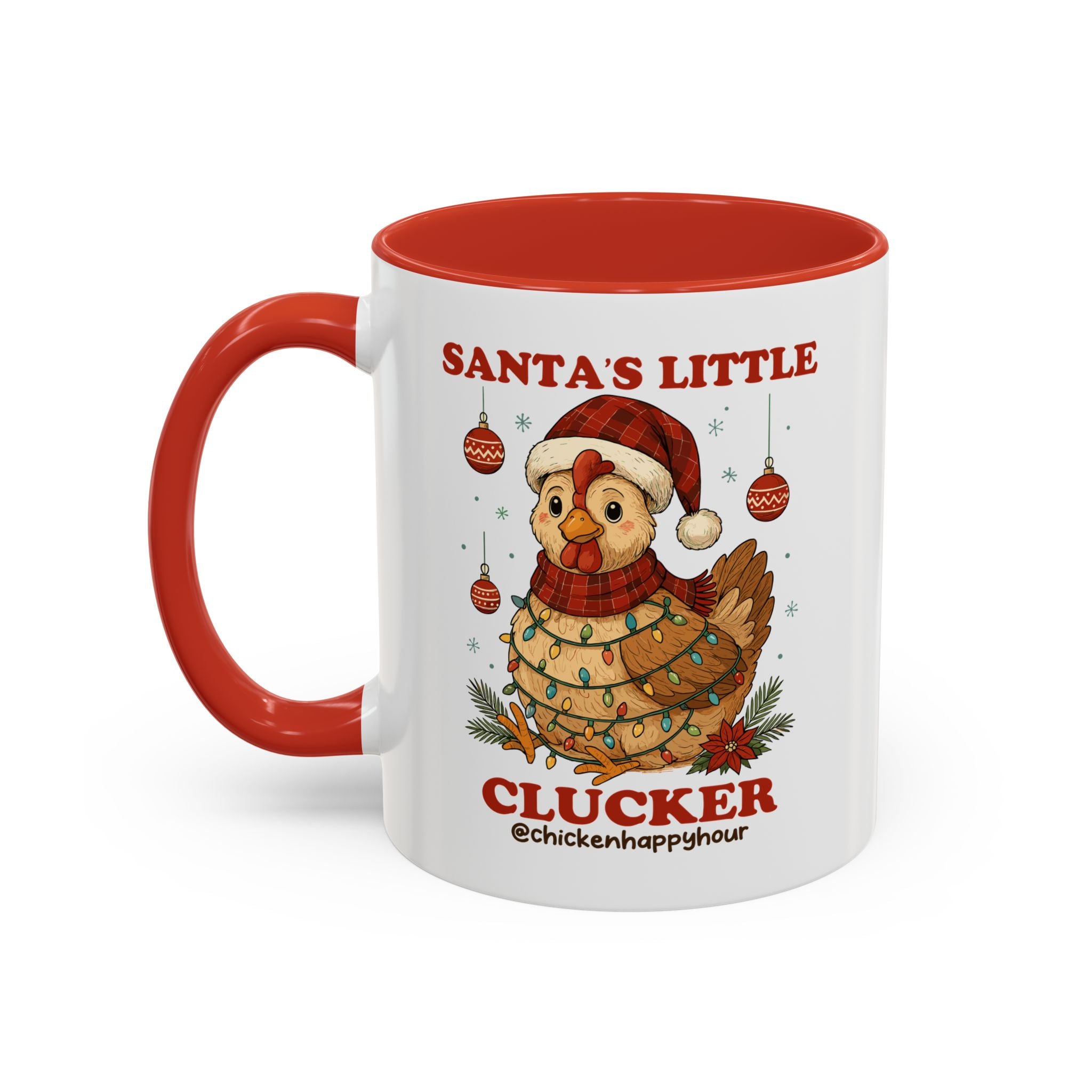 Santa’s Little Clucker Coffee Mug