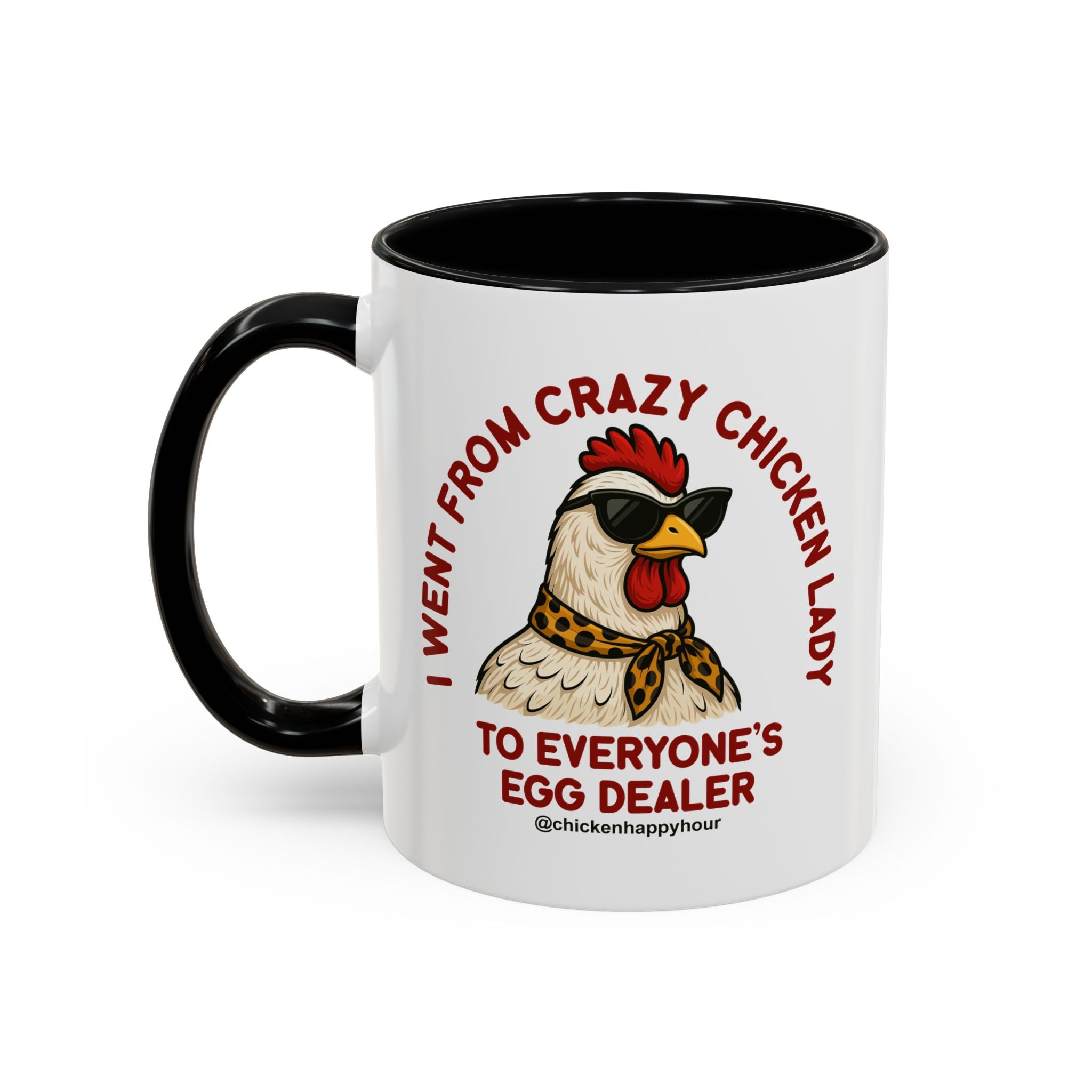 Went From Crazy Chicken Lady Coffee Mug