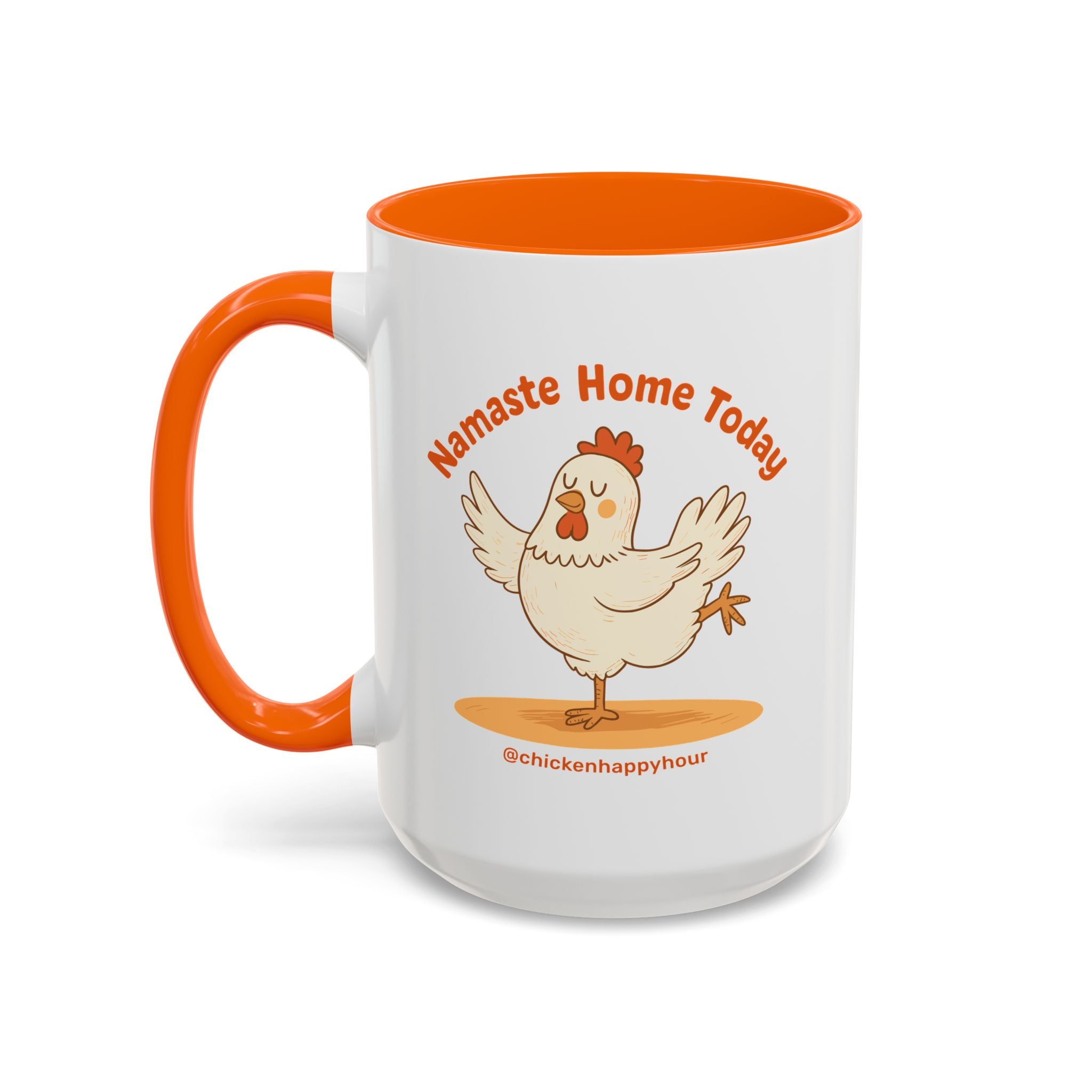 Namaste Cluck Coffee Mug