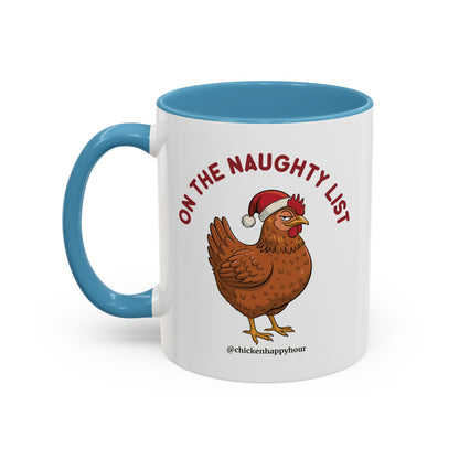 On the Naughty List Coffee Mug