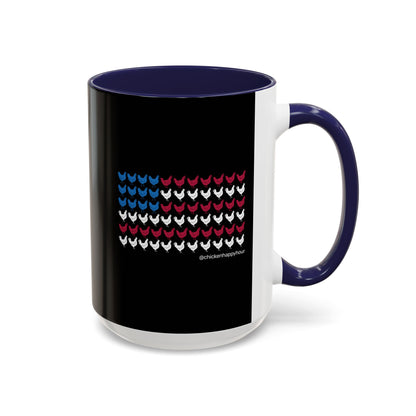 4th of July Chicken Coffee Mug