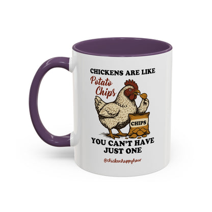 Chickens are Like Potato Chips Coffee Mug