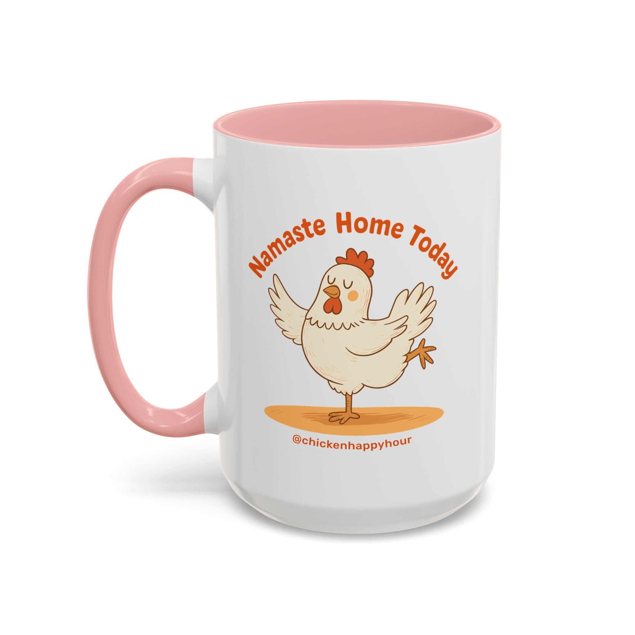 Namaste Cluck Coffee Mug
