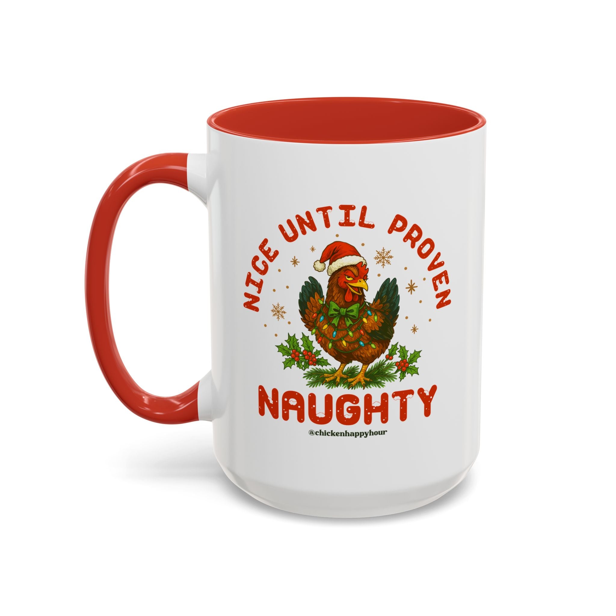 Nice Until Proven Naughty Coffee Mug