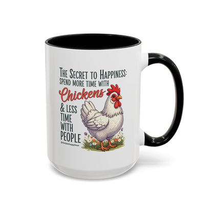 The Secret to Happiness Coffee Mug