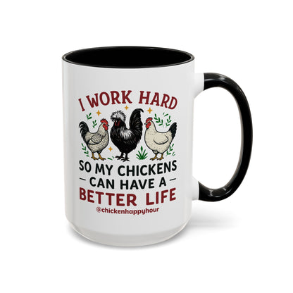 I Work Hard Coffee Mug