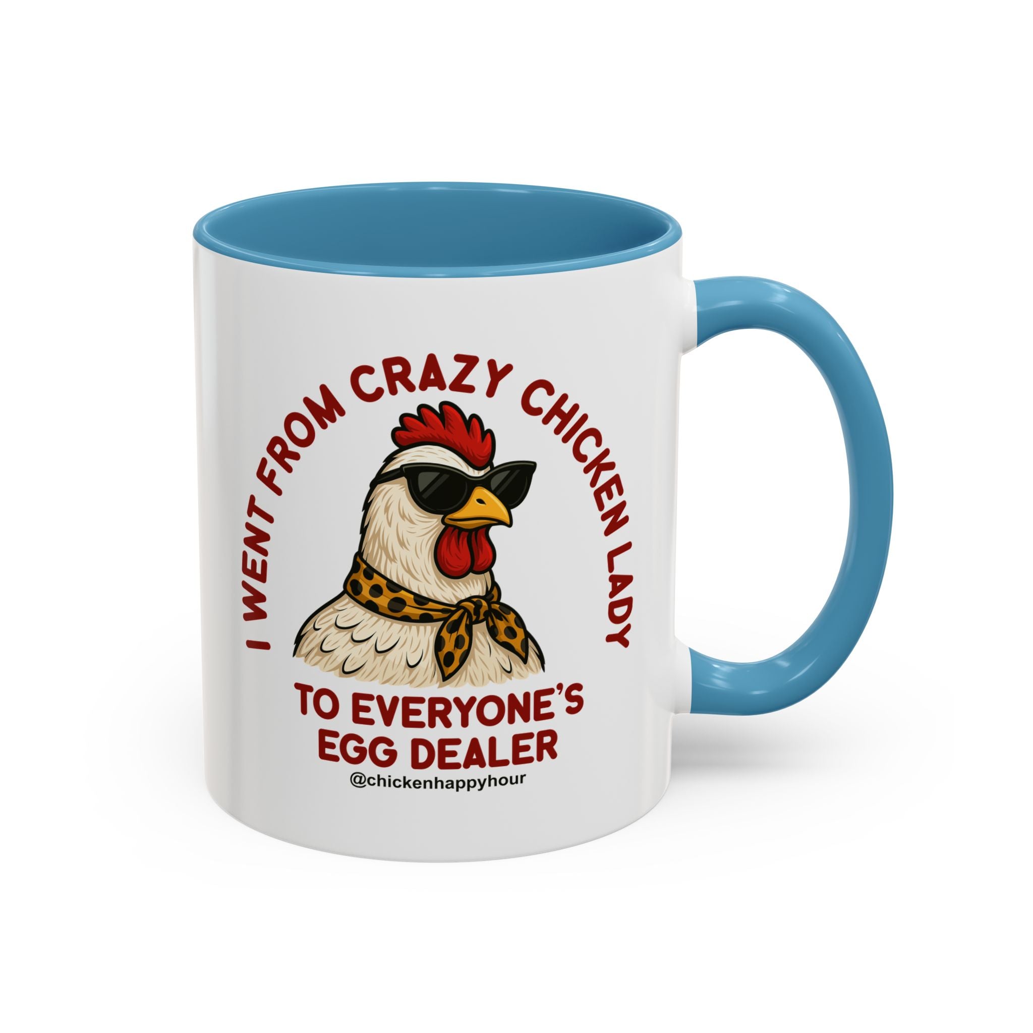 Went From Crazy Chicken Lady Coffee Mug
