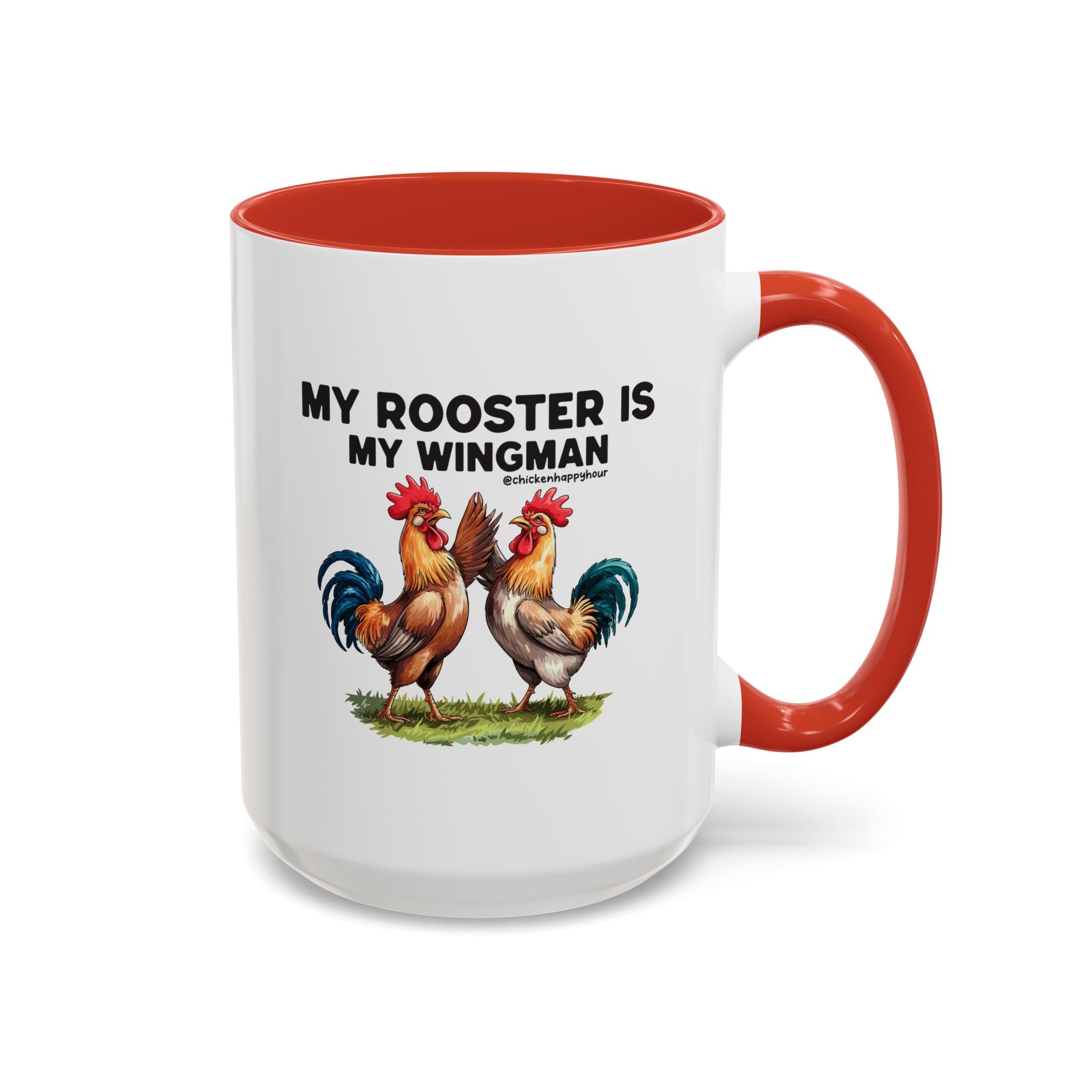 My Rooster is my Wingman Coffee Mug