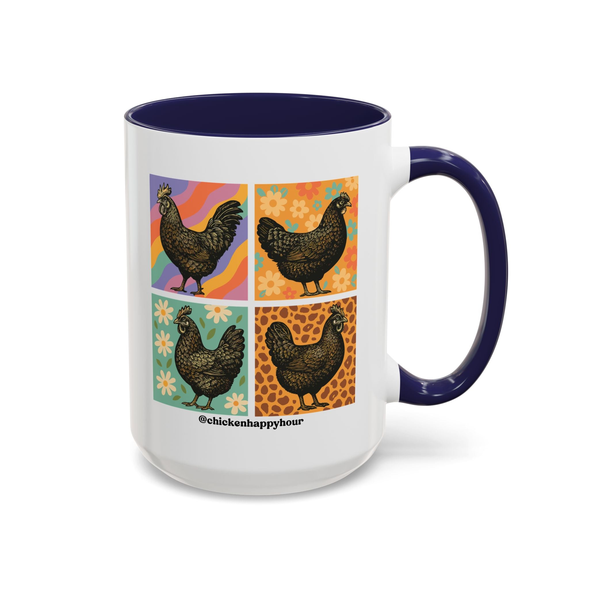 Retro Chicken Coffee Mug