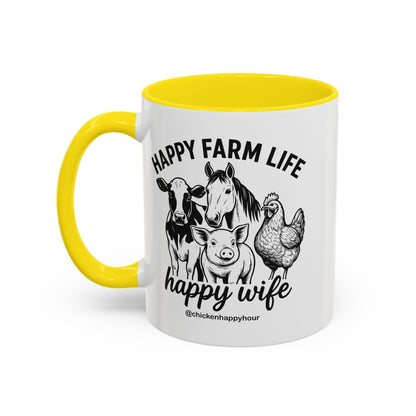 Happy Farm Life Happy Wife 01 Coffee Mug