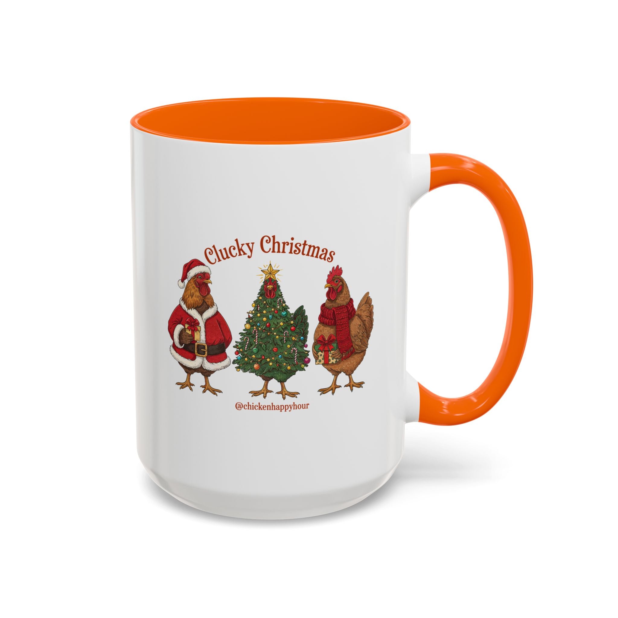 Clucky Christmas Coffee Mug
