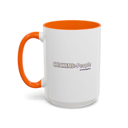 CHICKENS People Coffee Mug