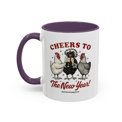 Cheers to The New Year Coffee Mug