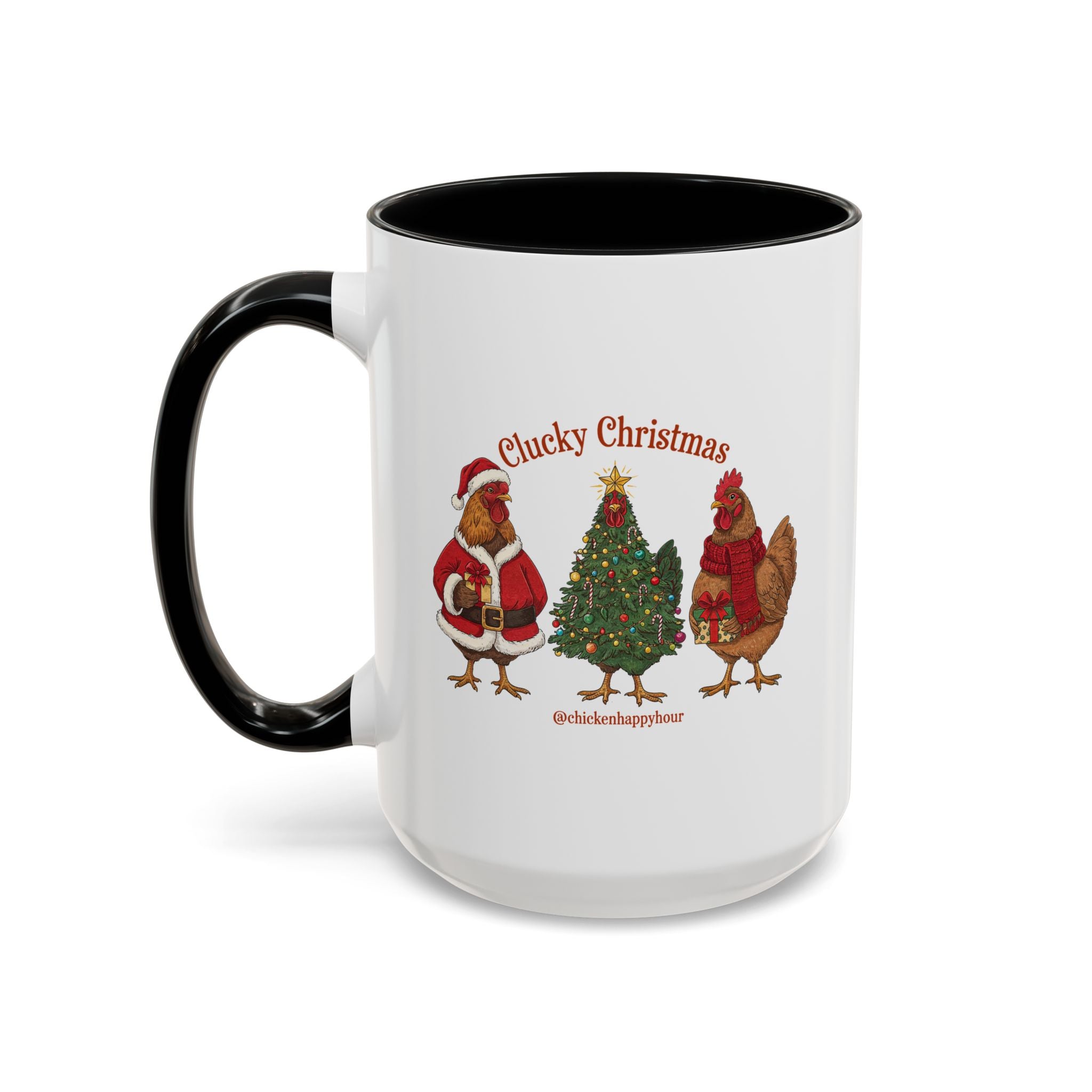 Clucky Christmas Coffee Mug