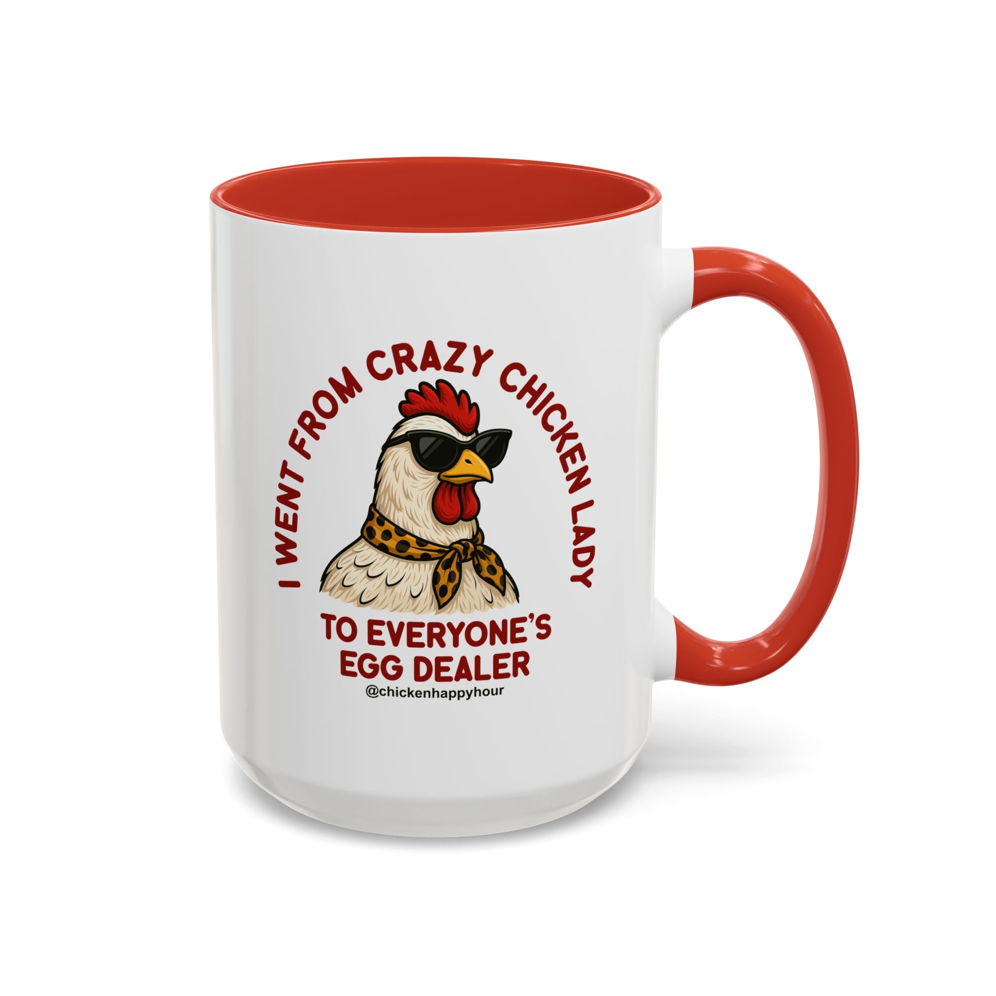 Went From Crazy Chicken Lady Coffee Mug
