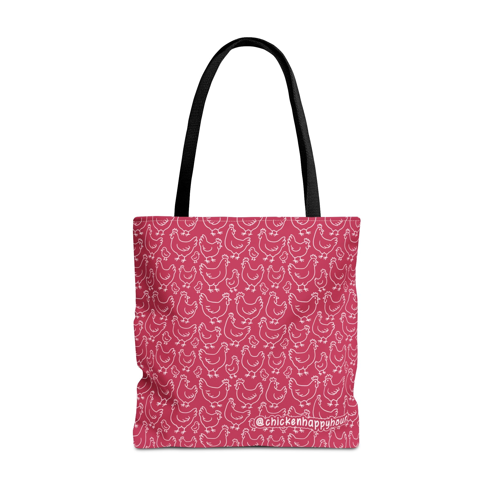 Chickens Pattern Tote Bag
