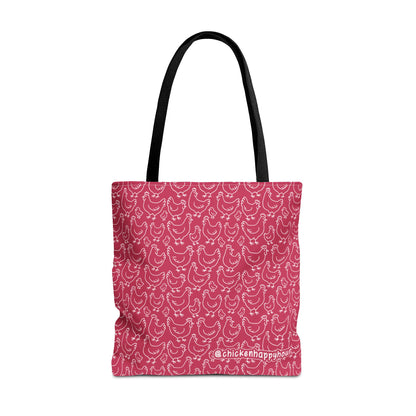 Chickens Pattern Tote Bag