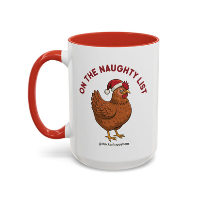 On the Naughty List Coffee Mug