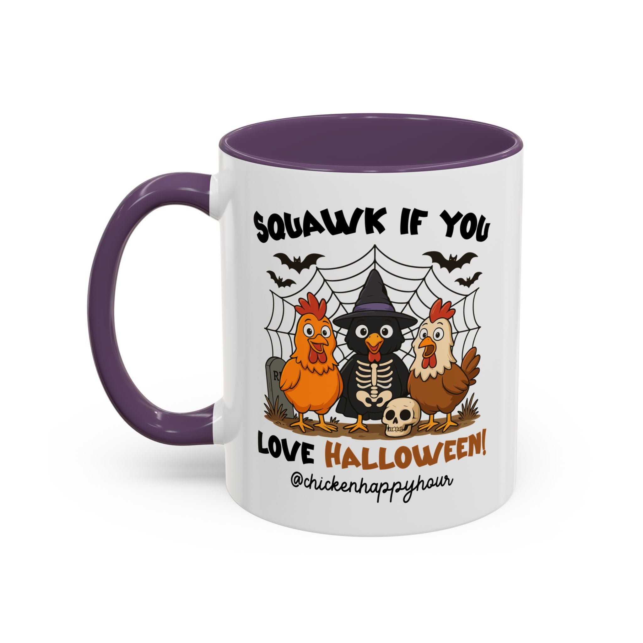 Squawk if you Love Halloween Coffee Mug