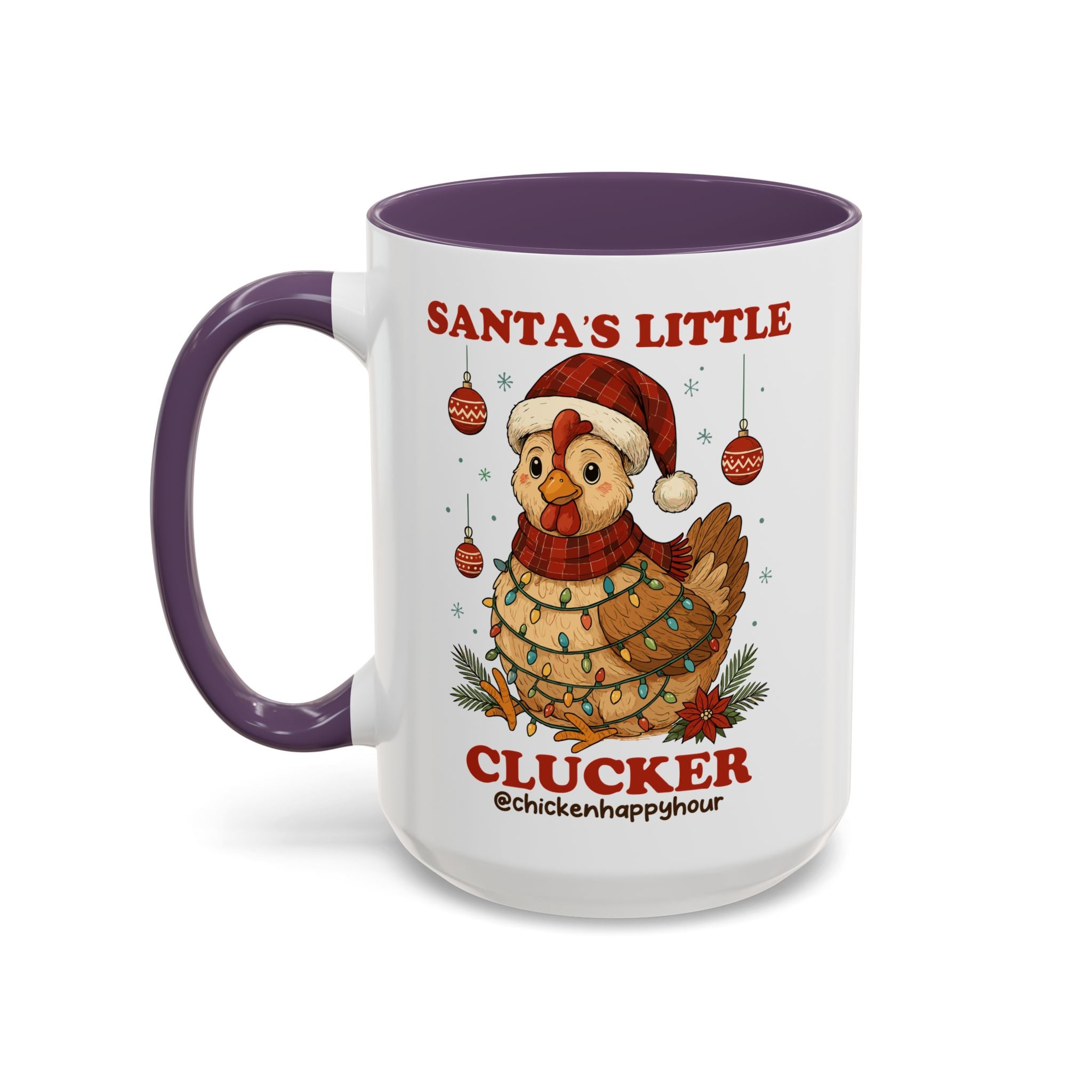 Santa’s Little Clucker Coffee Mug