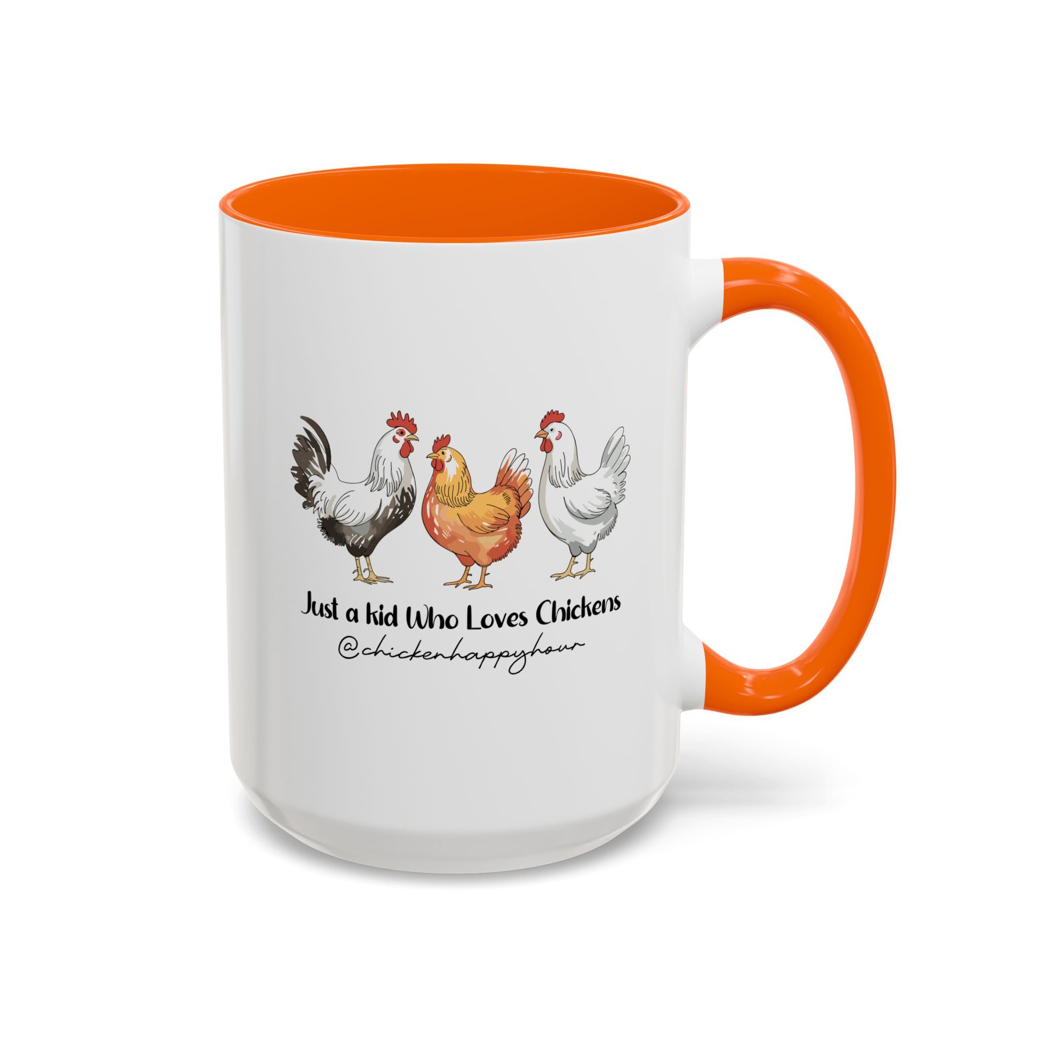 Just a kid Who Loves Chickens Coffee Mug