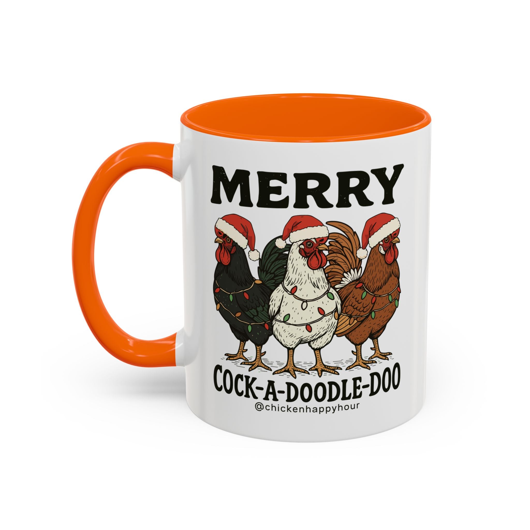 Merry Cock  a Doodle Doo Coffee Mug