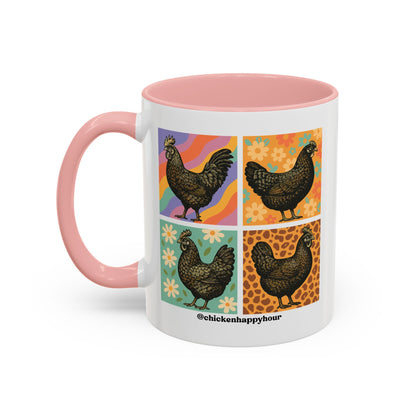 Retro Chicken Coffee Mug