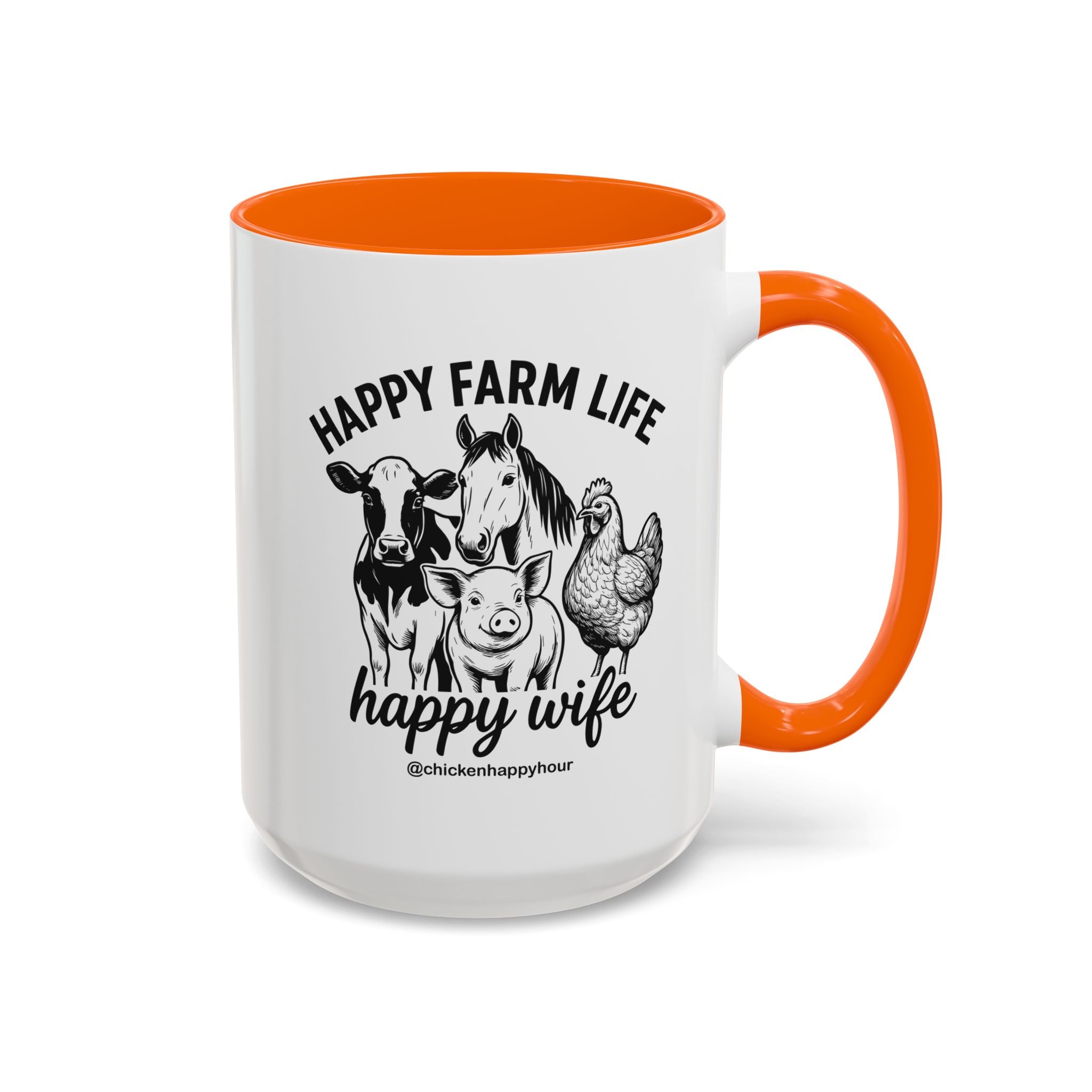 Happy Farm Life Happy Wife 01 Coffee Mug