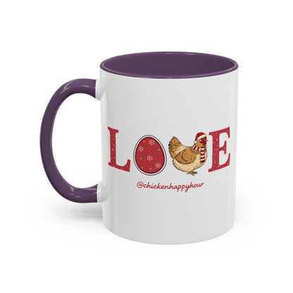 Love Chicken Coffee Mug