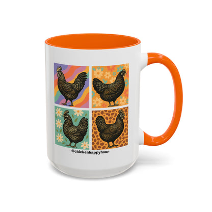 Retro Chicken Coffee Mug