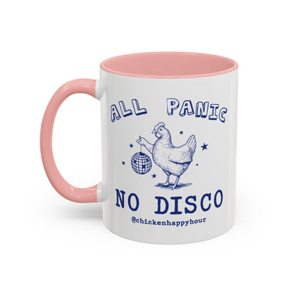 All Panic No Disco Coffee Mug