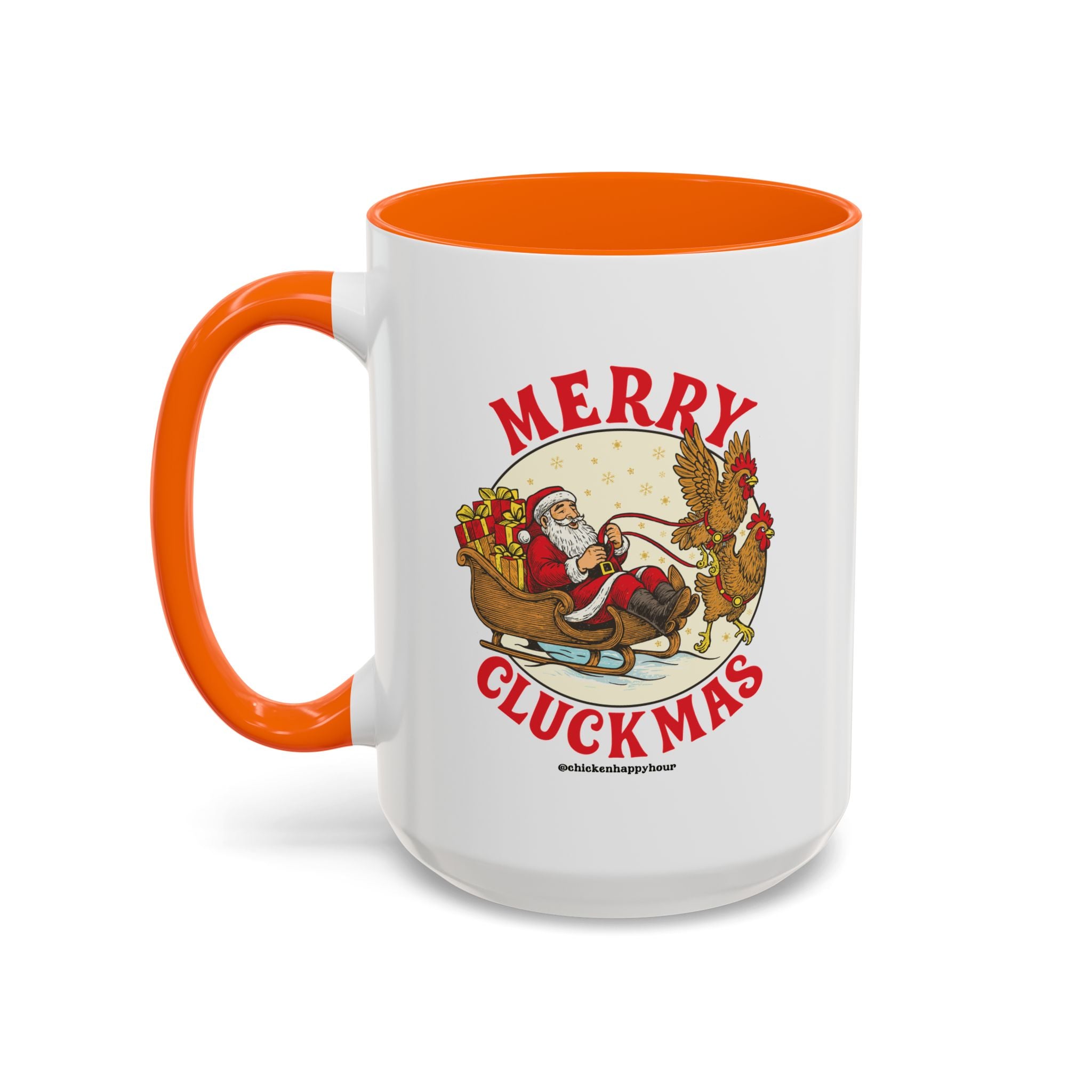 Merry Cluckmus Coffee Mug