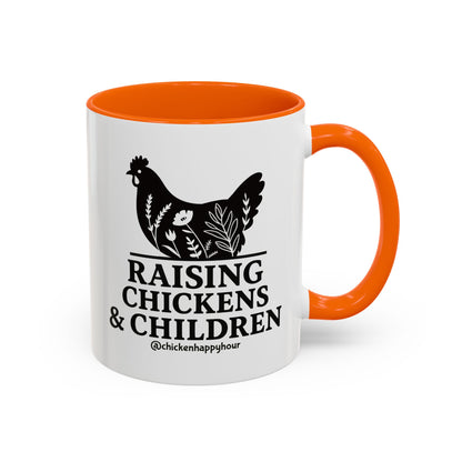 Raising Chickens & Children Coffee Mug