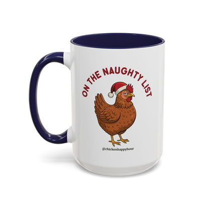 On the Naughty List Coffee Mug