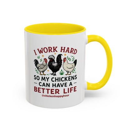 I Work Hard Coffee Mug