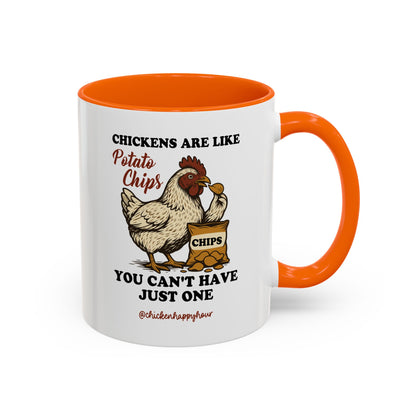 Chickens are Like Potato Chips Coffee Mug