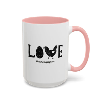 Love Chicken Coffee Mug