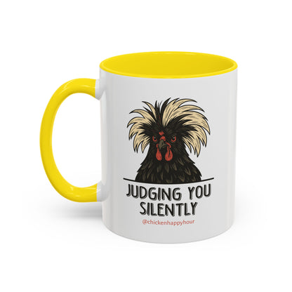 Judging You Silently Coffee Mug