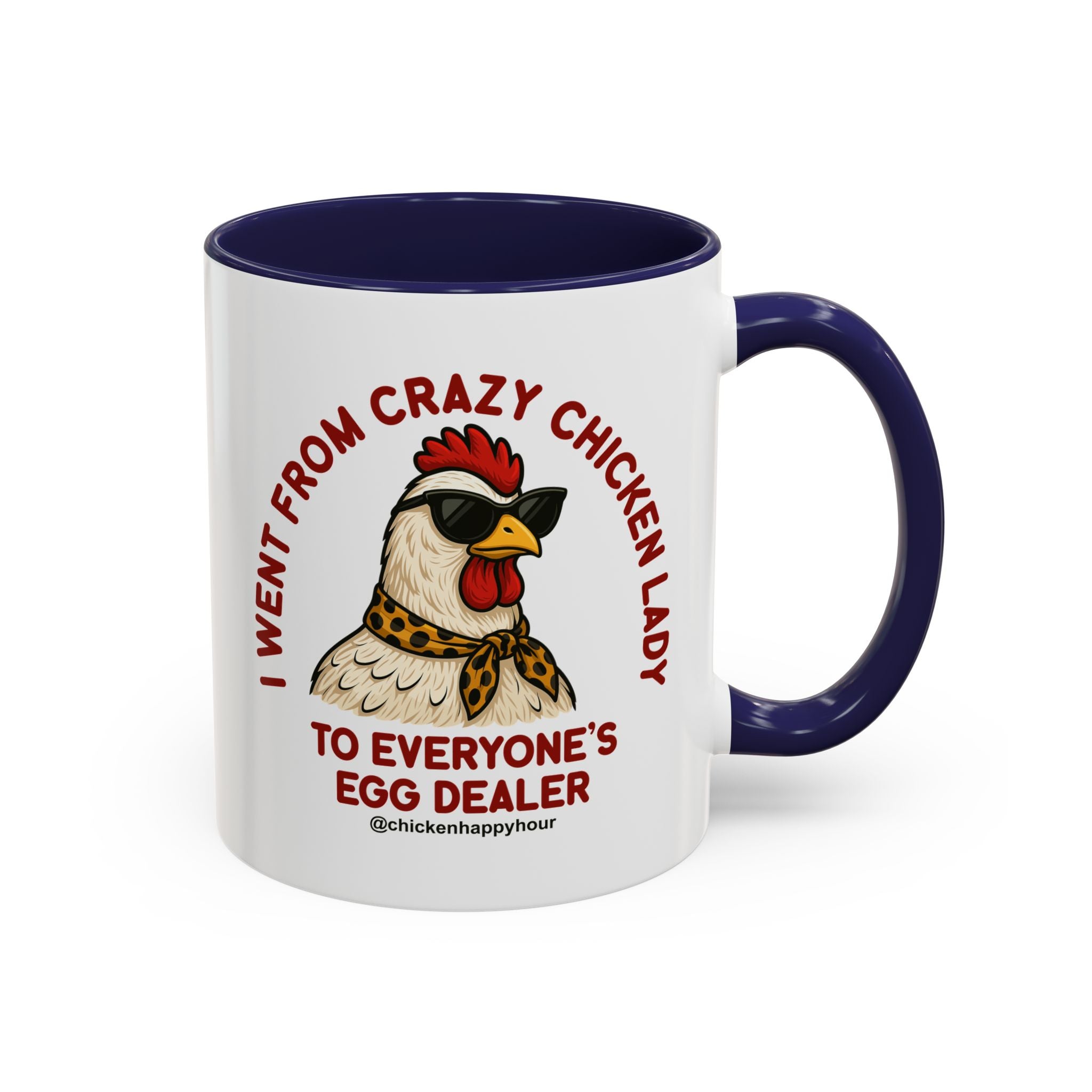 Went From Crazy Chicken Lady Coffee Mug